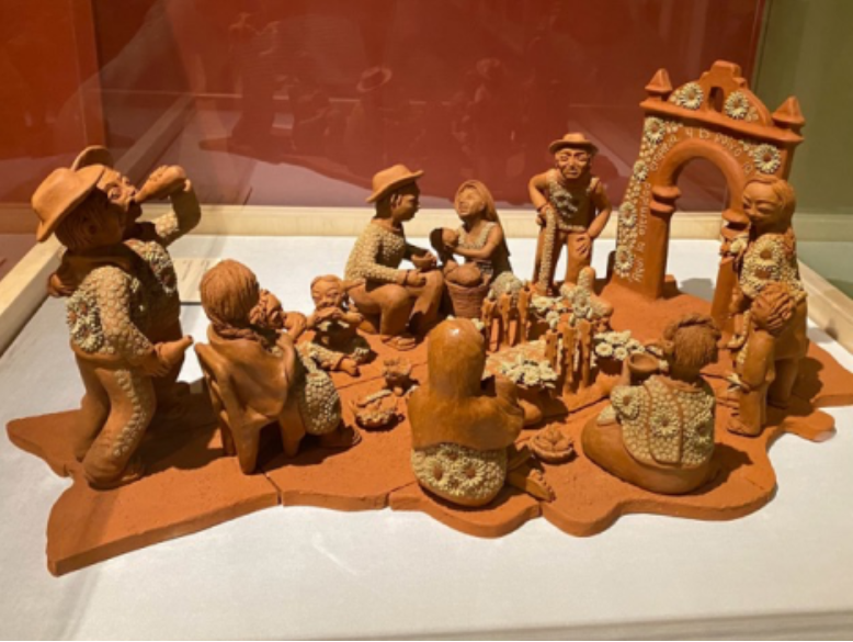 Lorena Lidia Velasco Villanueva, Panteón (Cemetery), 2016, filigree ceramic, NMMA Permanent Collection, 2016.263